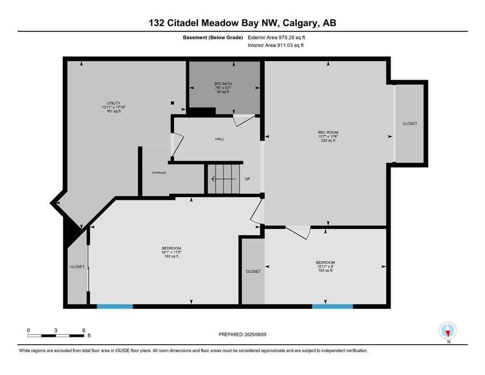 MLS® A2247391 - 132 Citadel Meadow Bay NW in Citadel Calgary, Residential