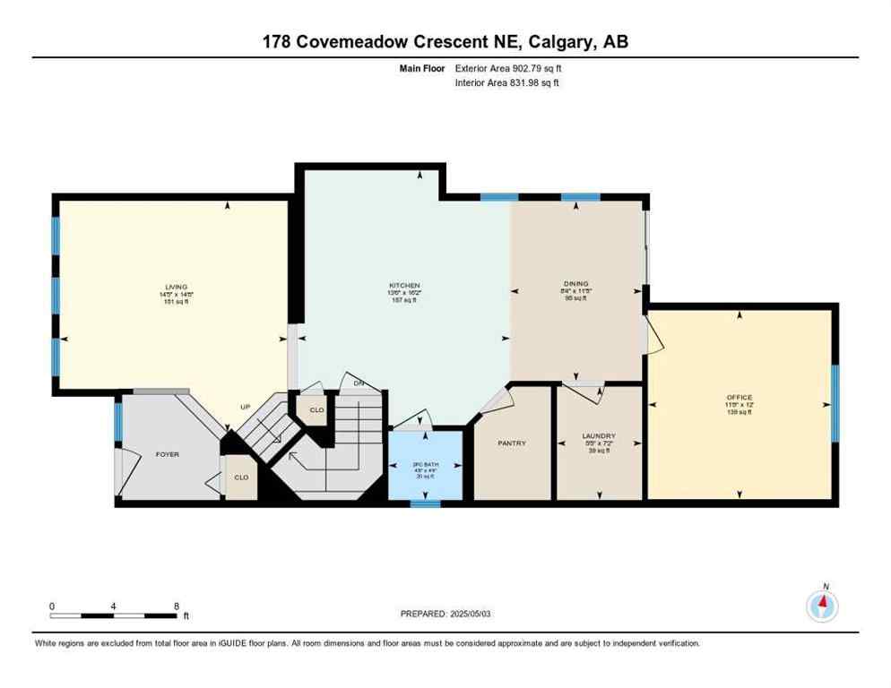 MLS® A2247392 - 178 Covemeadow Crescent NE in Coventry Hills Calgary, Residential