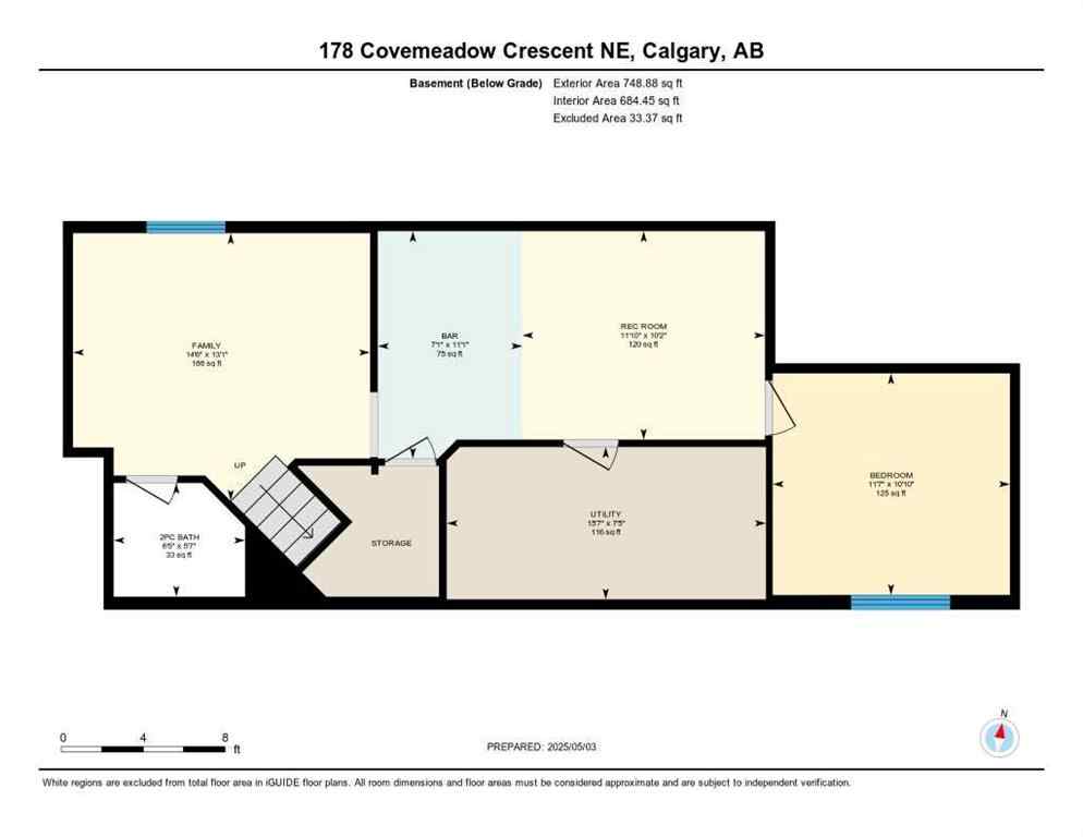 MLS® A2247392 - 178 Covemeadow Crescent NE in Coventry Hills Calgary, Residential