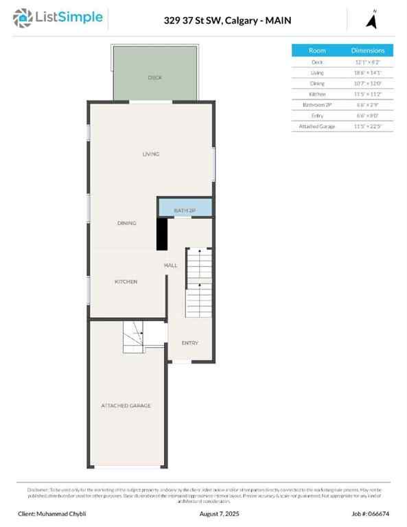 MLS® A2247396 - 329 37 Street SW in Spruce Cliff Calgary, Residential