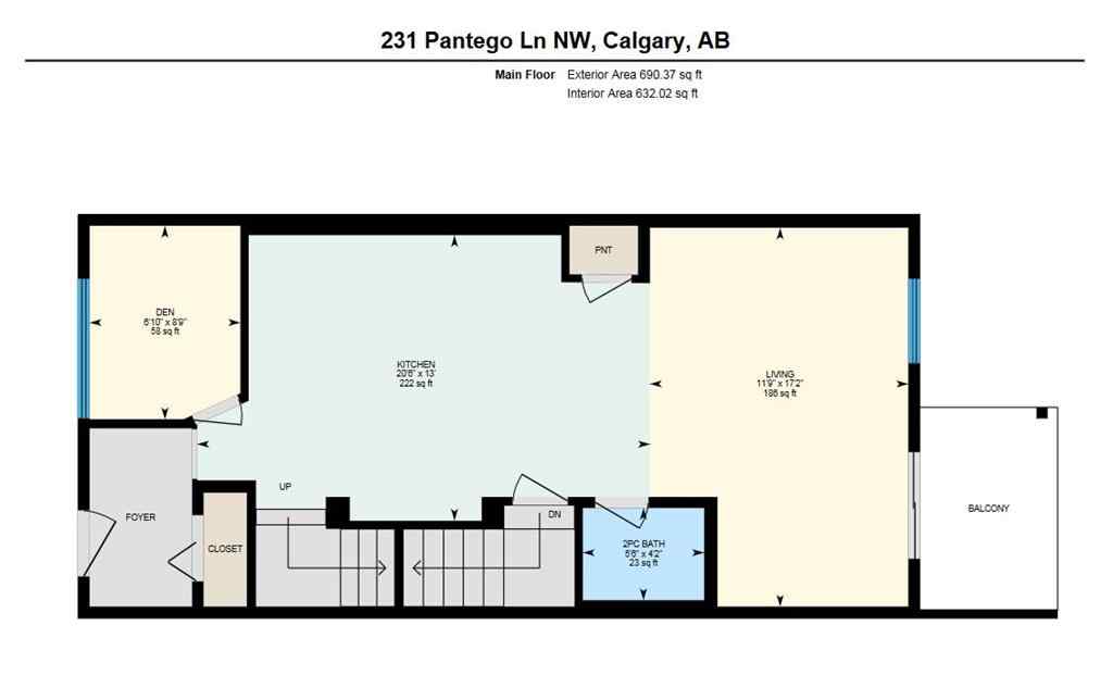 MLS® A2247425 - 231 Pantego Lane NW in Panorama Hills Calgary, Residential