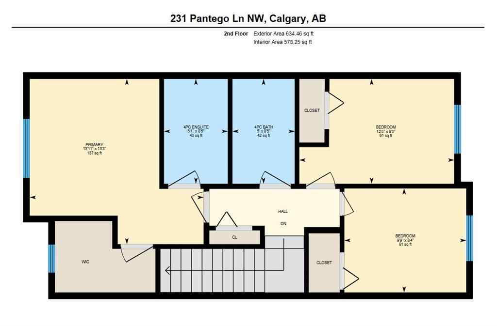 MLS® A2247425 - 231 Pantego Lane NW in Panorama Hills Calgary, Residential