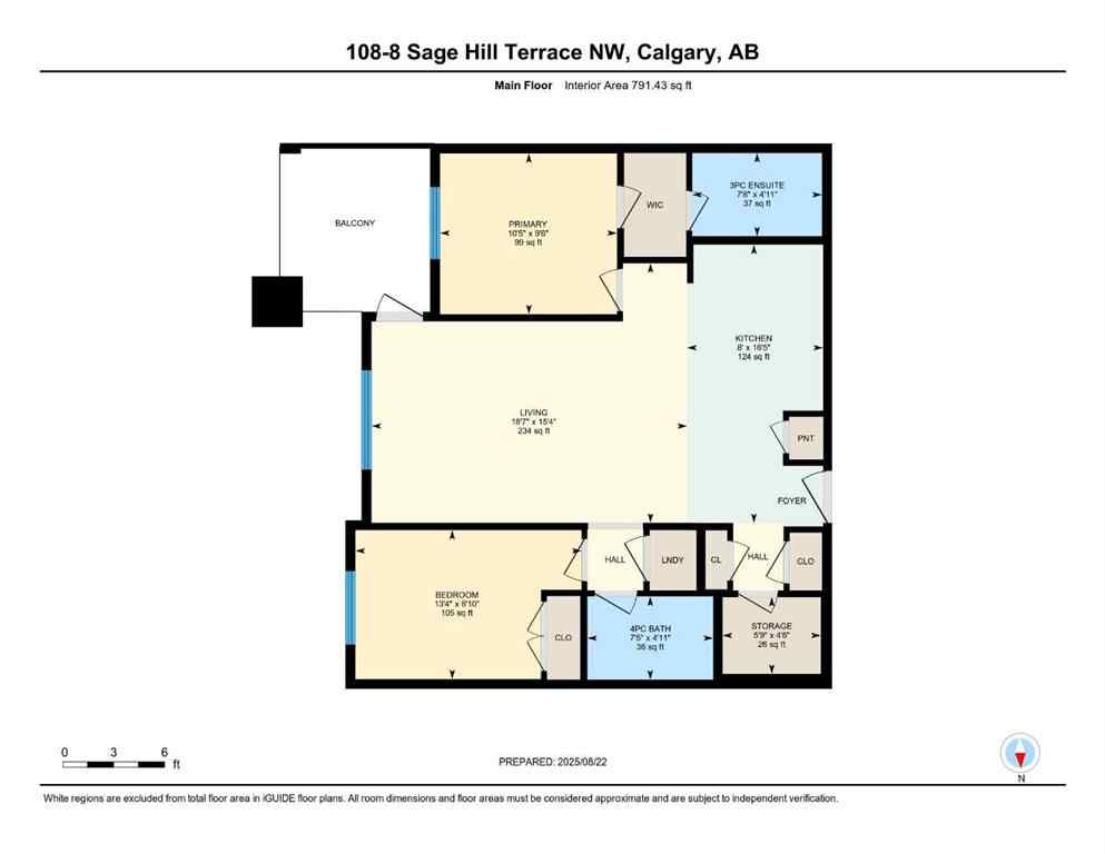 MLS® A2247426 - Unit #108 8 Sage Hill Terrace NW in Sage Hill Calgary, Residential