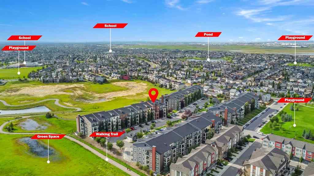MLS® A2247442 - Unit #2418 99 Copperstone Park  in Copperfield Calgary, Residential