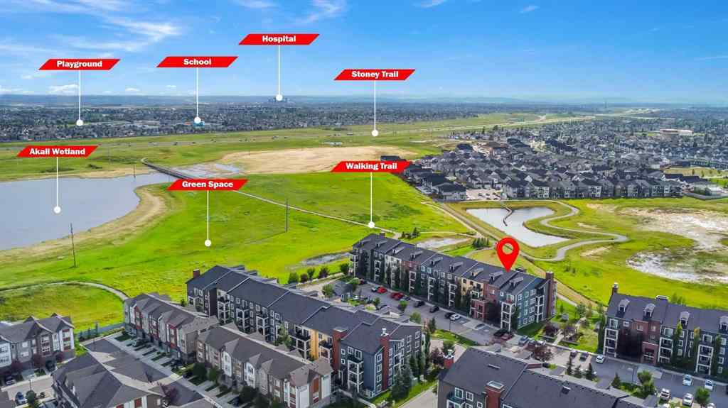 MLS® A2247442 - Unit #2418 99 Copperstone Park  in Copperfield Calgary, Residential