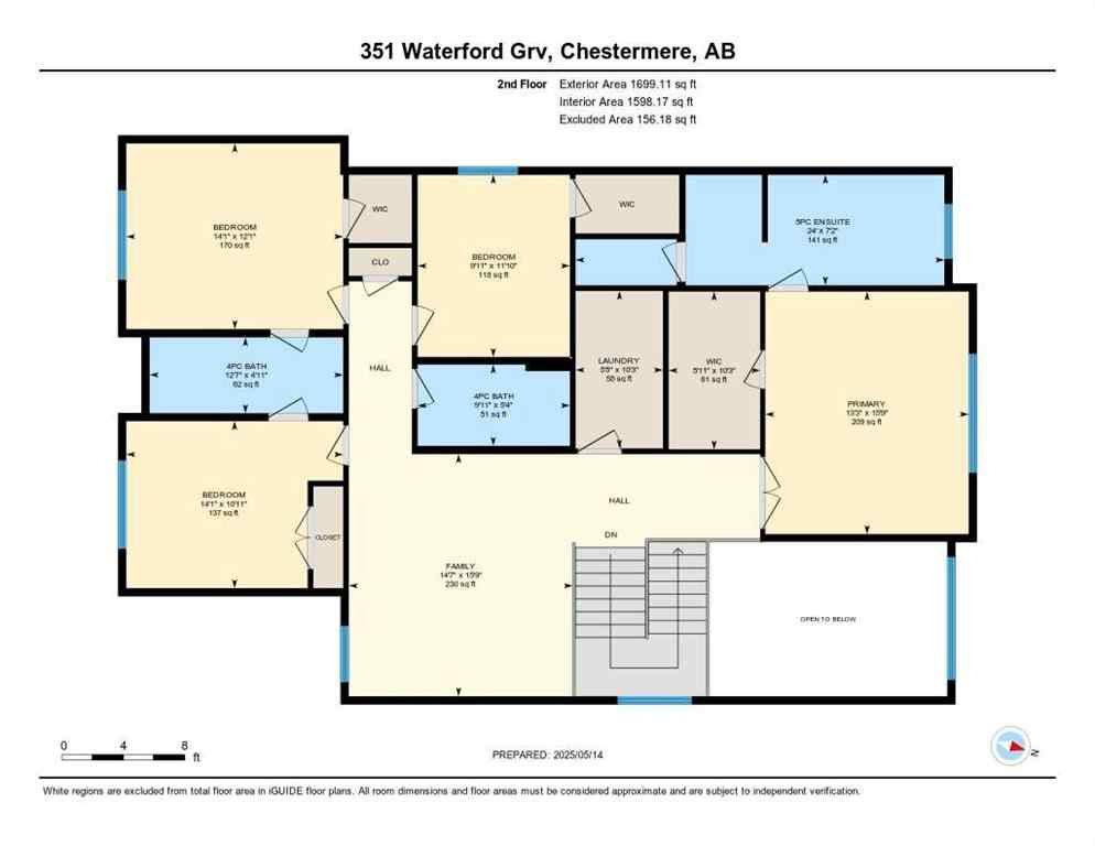 MLS® A2247469 - 351 Waterford Grove  in NONE Chestermere, Residential