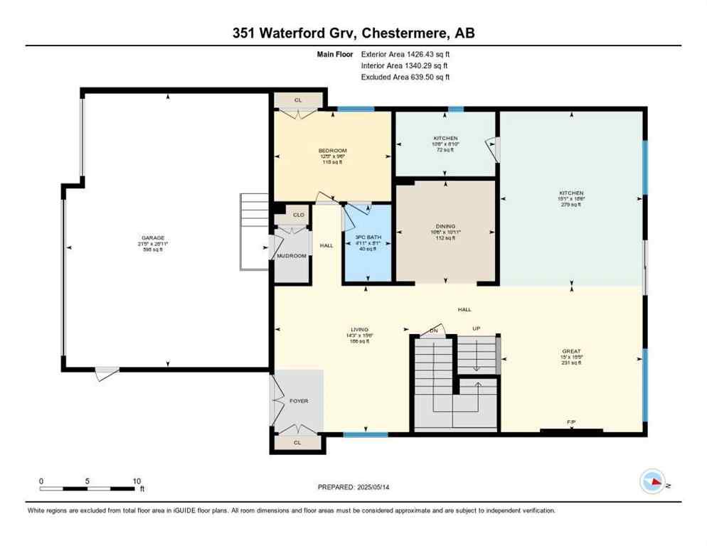 MLS® A2247469 - 351 Waterford Grove  in NONE Chestermere, Residential