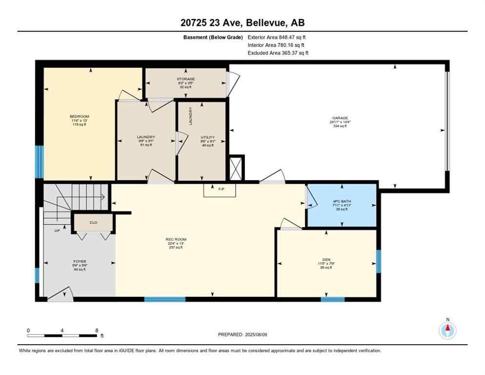 MLS® A2247485 - 20725 23 Avenue  in NONE Bellevue, Residential