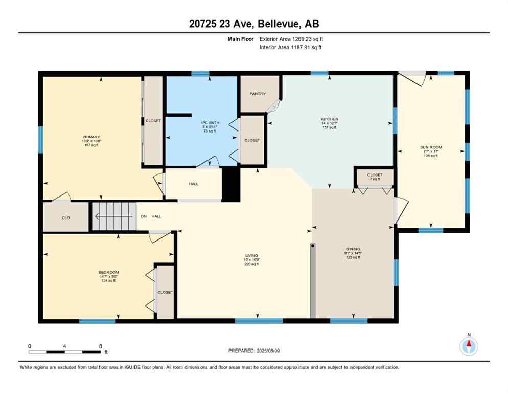 MLS® A2247485 - 20725 23 Avenue  in NONE Bellevue, Residential