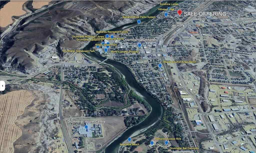 MLS® A2247539 - 601 7 Street E in Riverview Park Drumheller, Commercial