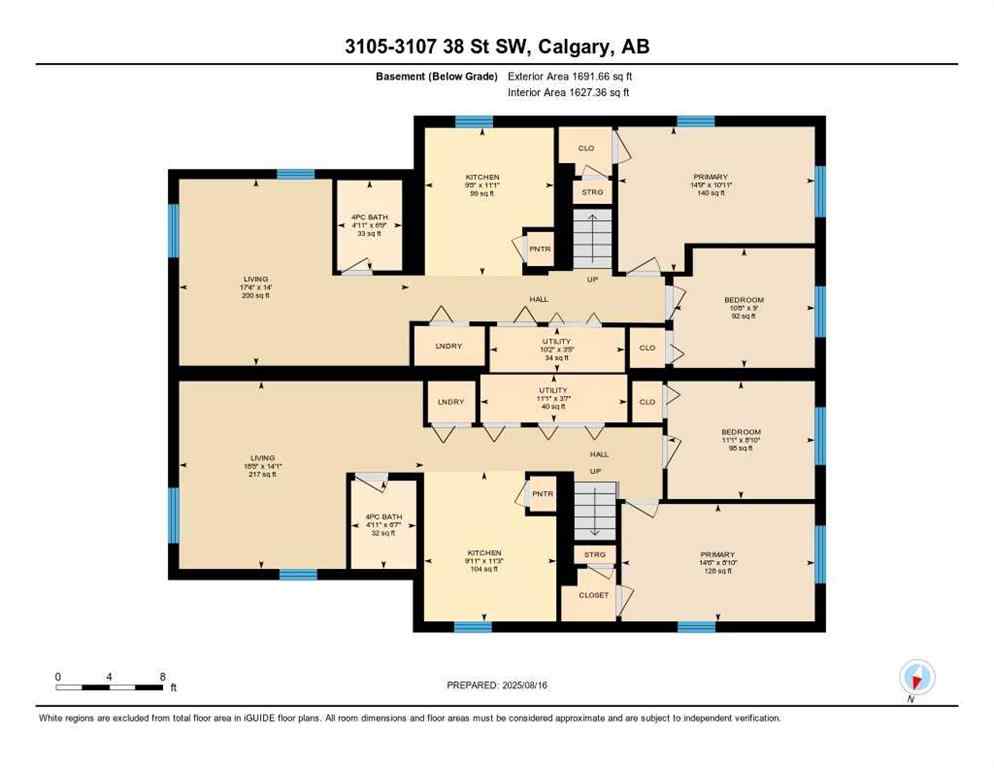 MLS® A2247580 - 3105 A & B, 3017 A & B 38 Street SW in Glenbrook Calgary, Residential