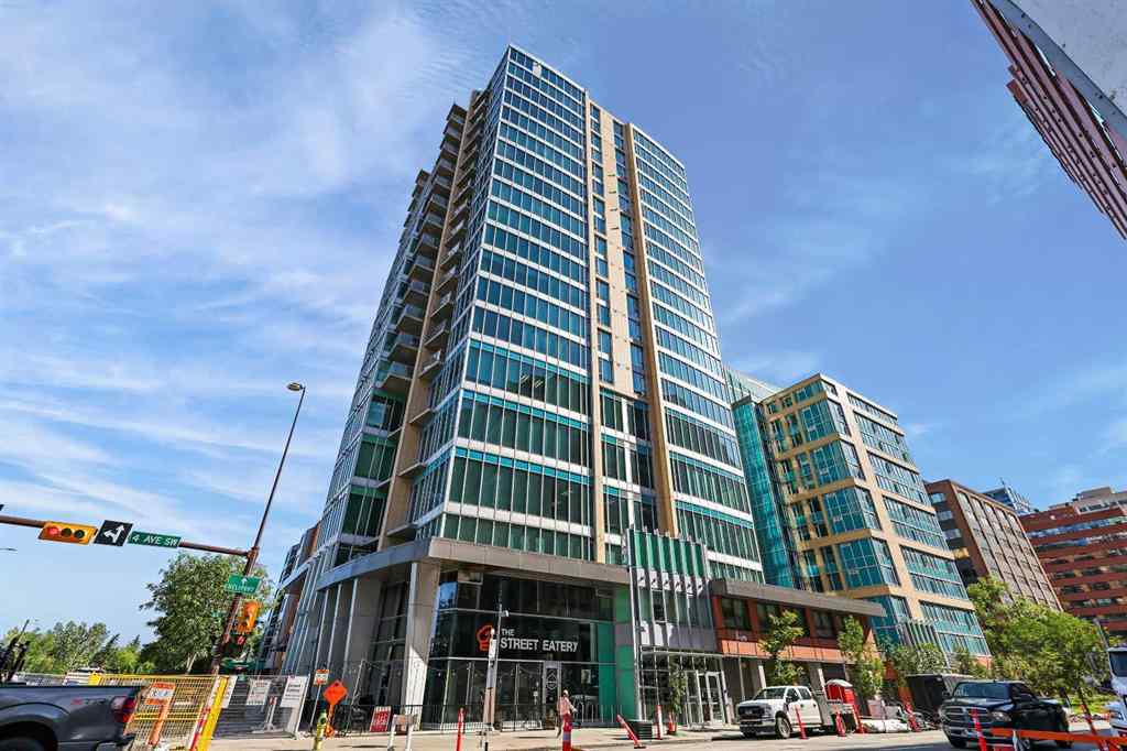 MLS® A2247595 - Unit #607 888 4 Avenue SW in Downtown Commercial Core Calgary, Commercial