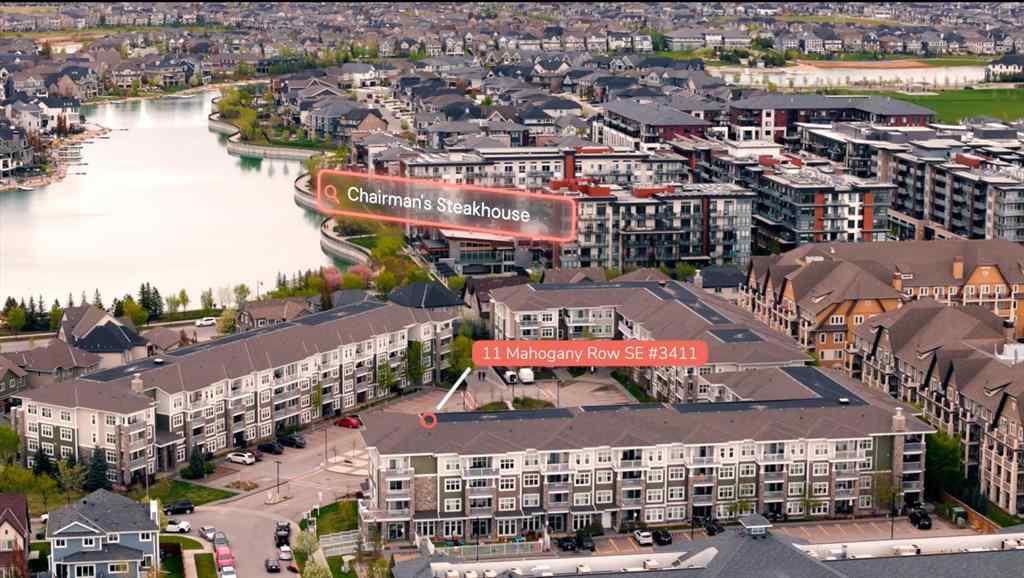 MLS® A2247604 - Unit #3411 11 Mahogany Row SE in Mahogany Calgary, Residential