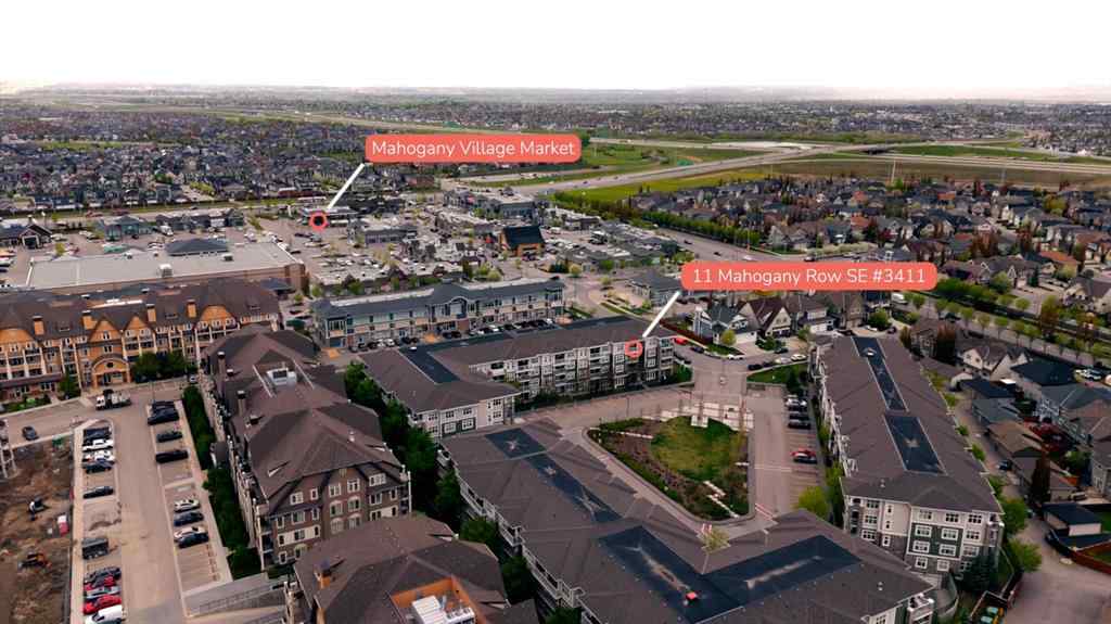 MLS® A2247604 - Unit #3411 11 Mahogany Row SE in Mahogany Calgary, Residential