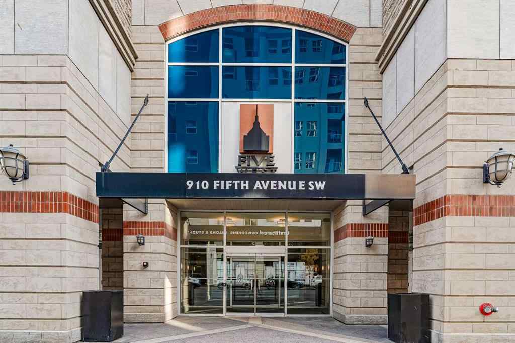 MLS® A2247612 - Unit #1402 910 5 Avenue SW in Downtown Commercial Core Calgary, Residential