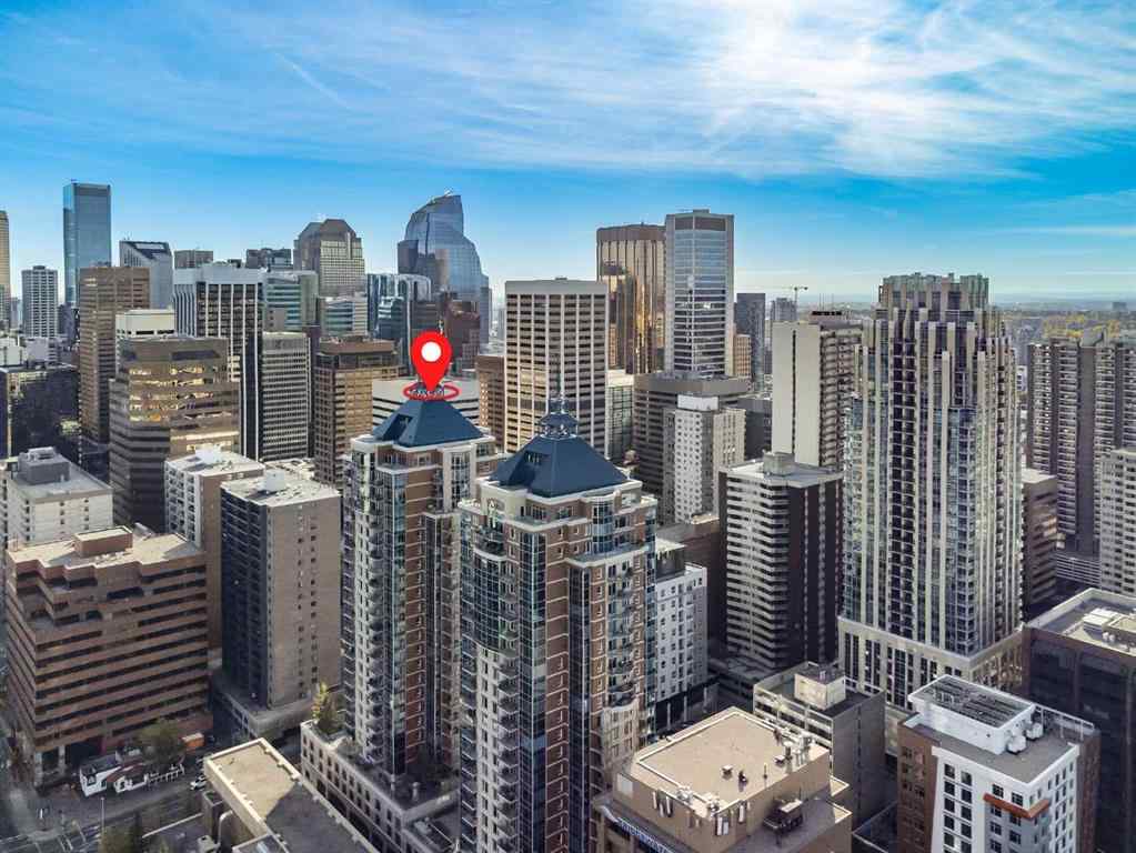 MLS® A2247612 - Unit #1402 910 5 Avenue SW in Downtown Commercial Core Calgary, Residential