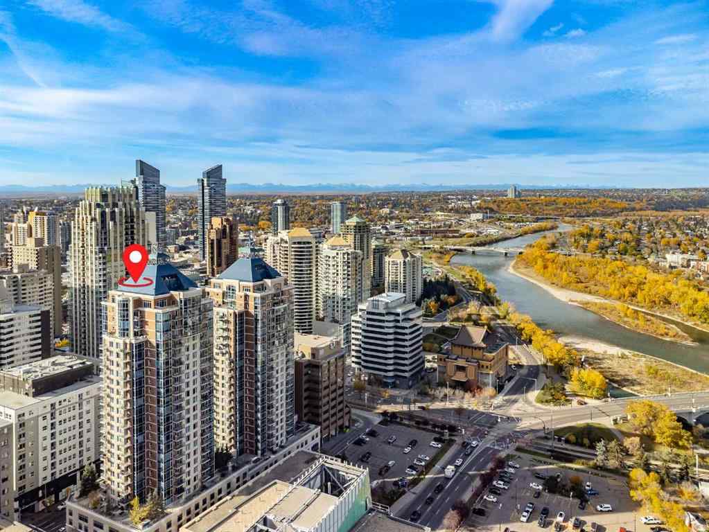 MLS® A2247612 - Unit #1402 910 5 Avenue SW in Downtown Commercial Core Calgary, Residential