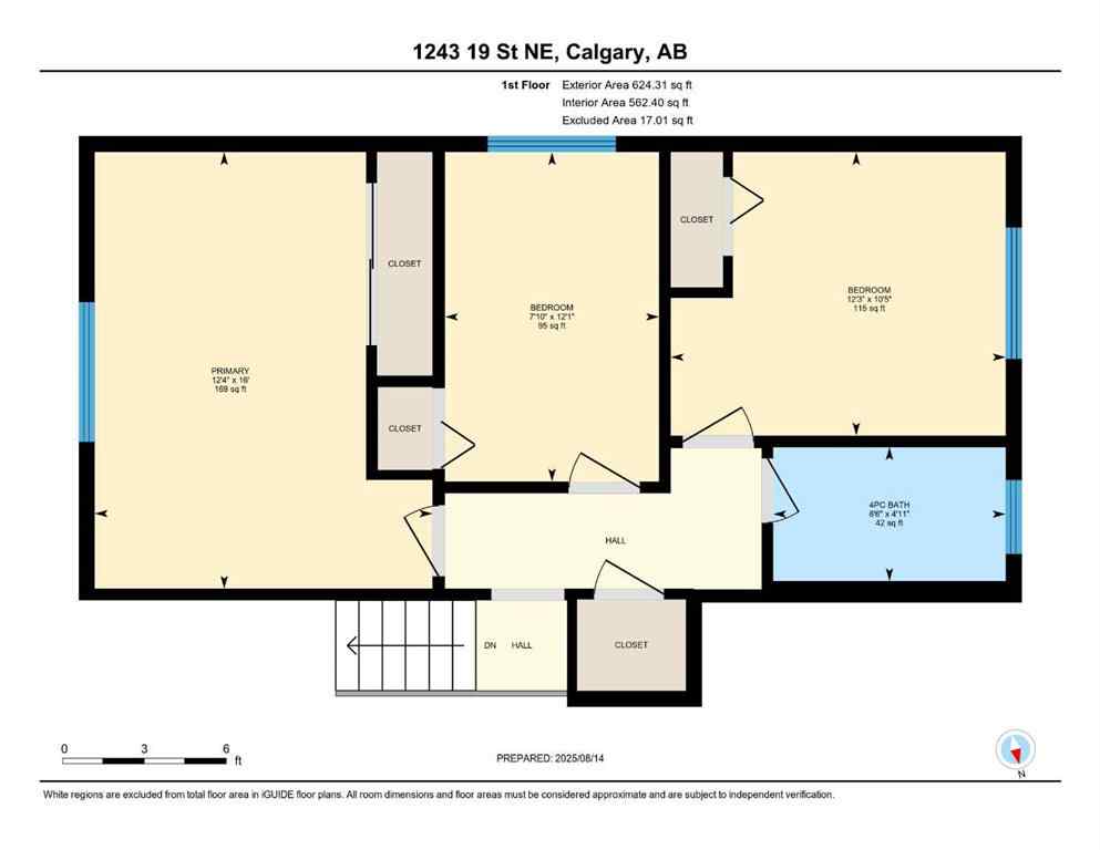 MLS® A2247634 - 1243 19 Street NE in Mayland Heights Calgary, Residential