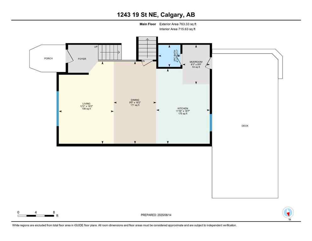MLS® A2247634 - 1243 19 Street NE in Mayland Heights Calgary, Residential