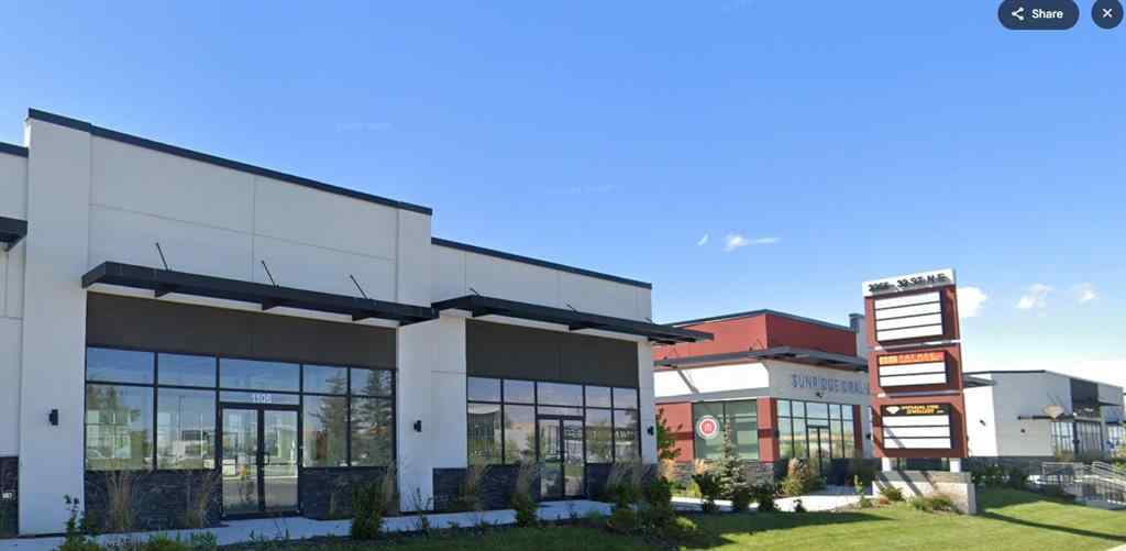 MLS® A2247683 - Unit #1110 2255 32 Street NE in Sunridge Calgary, Commercial