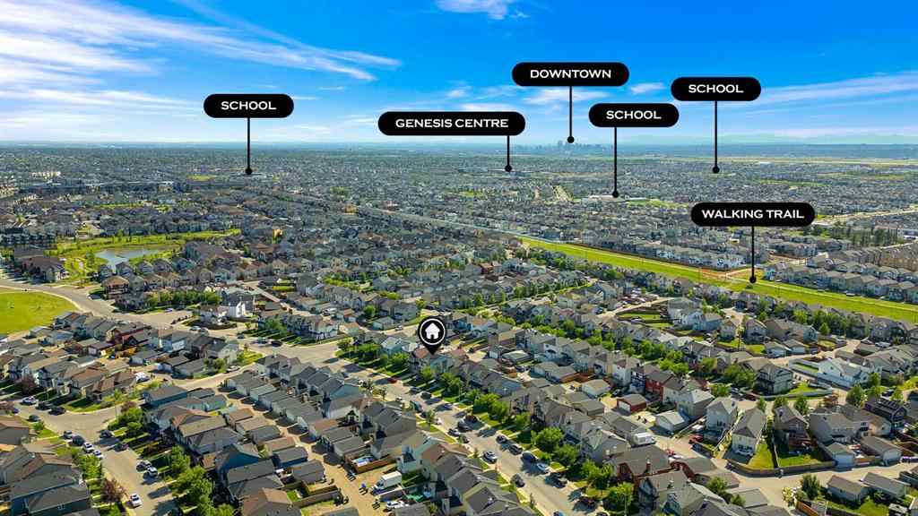 MLS® A2247718 - 9219 Saddlebrook Drive NE in Saddle Ridge Calgary, Residential
