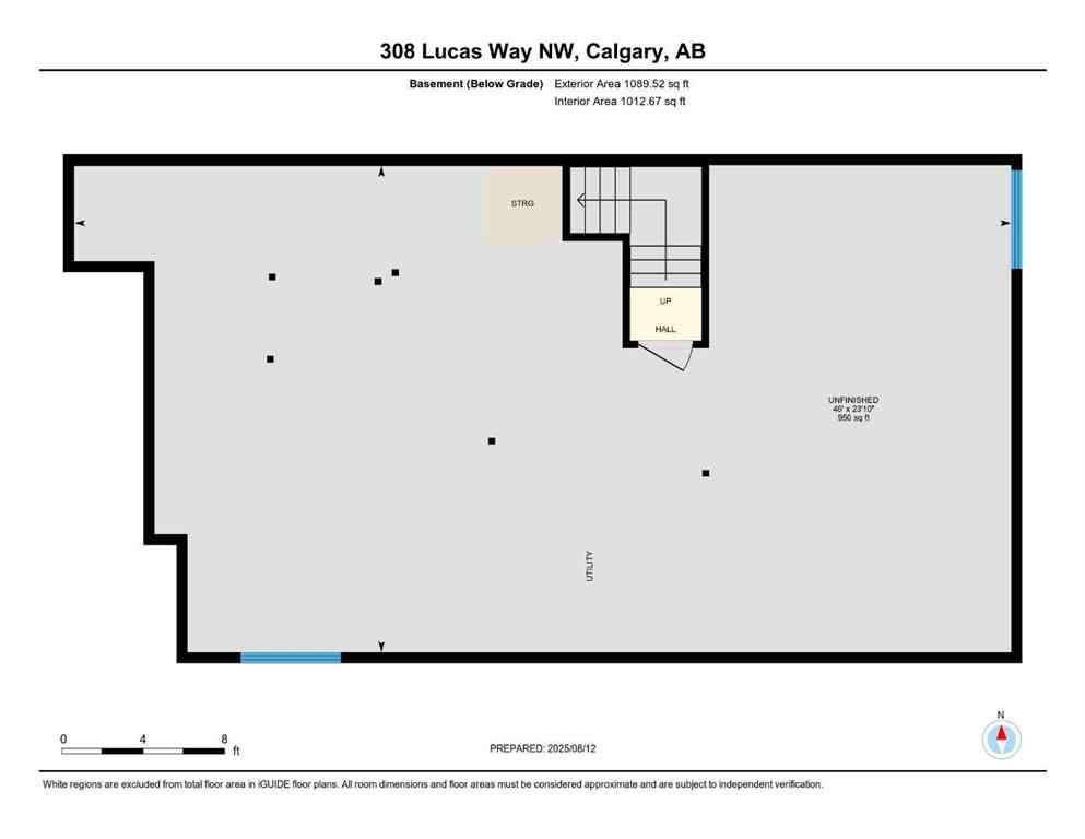 MLS® A2247770 - 308 Lucas Way NW in Livingston Calgary, Residential