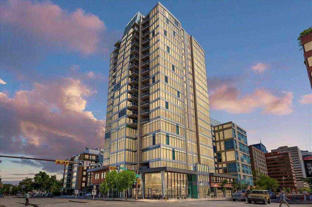 MLS® A2247812 - Unit #803 888 4 Avenue SW in Downtown Commercial Core Calgary, Residential