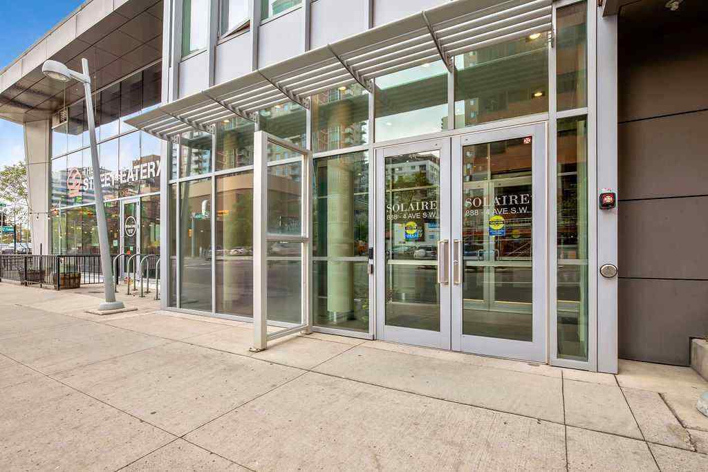 MLS® A2247812 - Unit #803 888 4 Avenue SW in Downtown Commercial Core Calgary, Residential