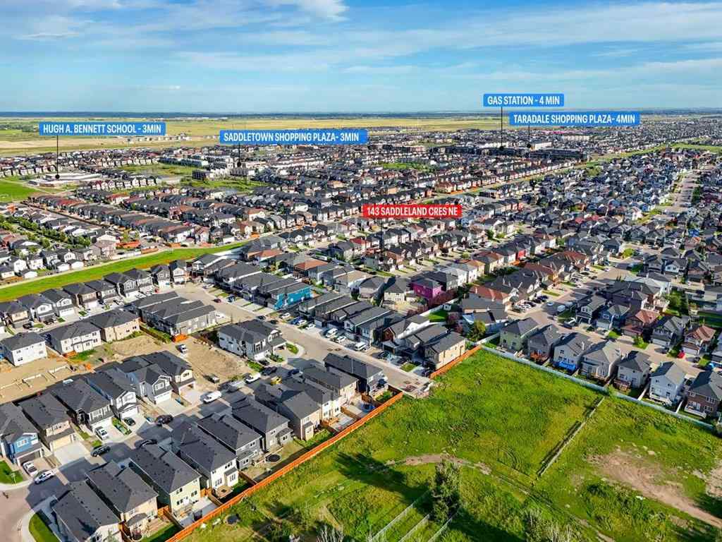 MLS® A2247821 - 143 Saddleland Crescent NE in Saddle Ridge Calgary, Residential