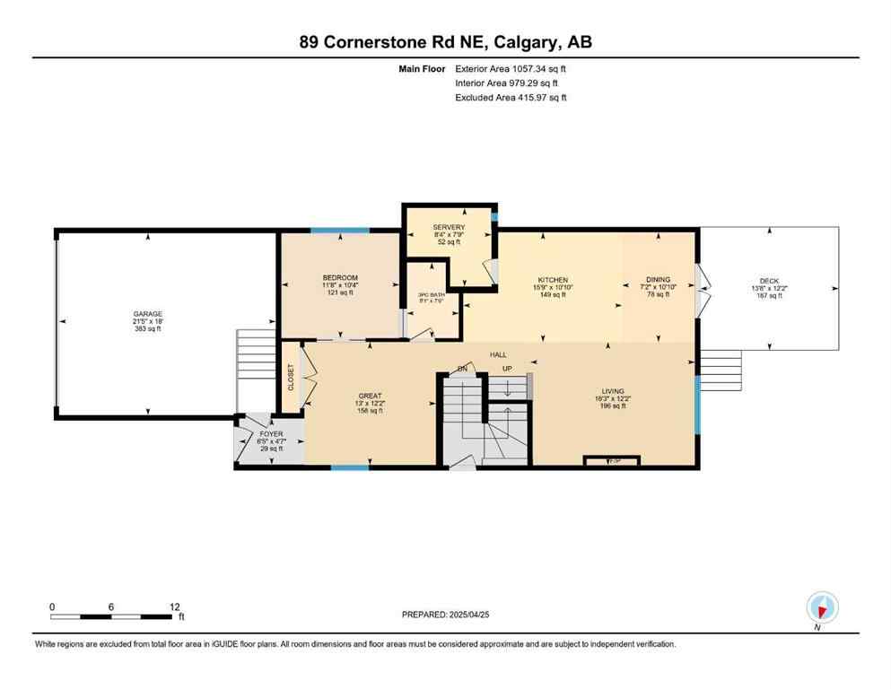 MLS® A2247828 - 89 Cornerstone Road NE in Cornerstone Calgary, Residential