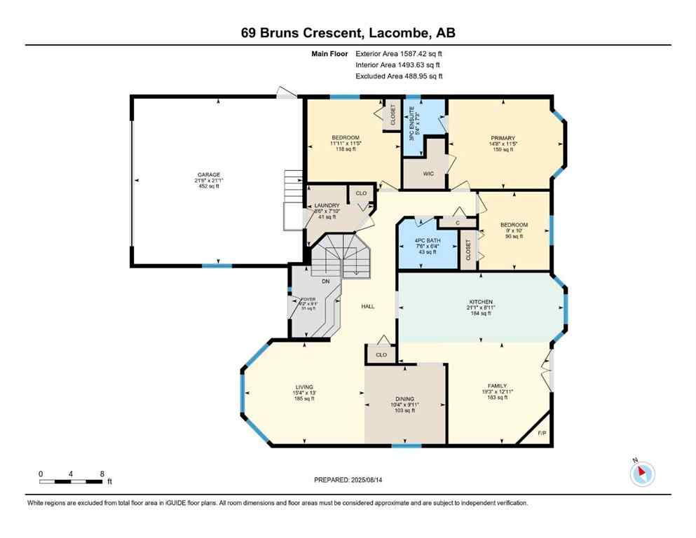 MLS® A2247866 - 69 Bruns Crescent  in Bruns Park Lacombe, Residential