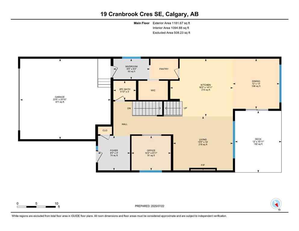 MLS® A2247871 - 19 Cranbrook Crescent SE in Cranston Calgary, Residential