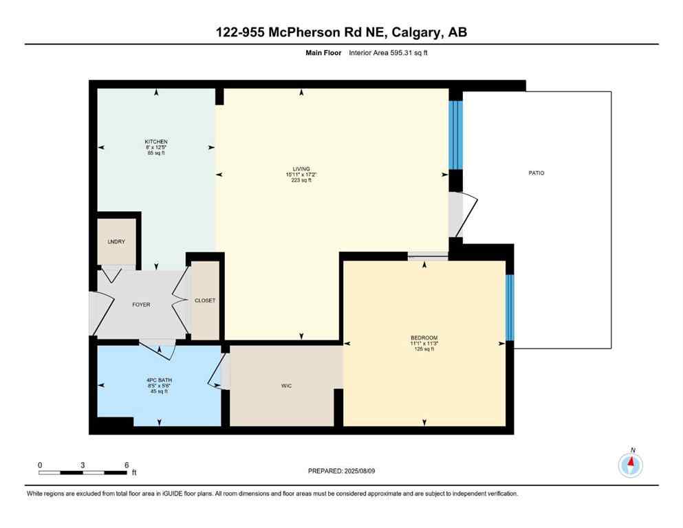 MLS® A2247881 - Unit #122 955 McPherson Road NE in Bridgeland/Riverside Calgary, Residential