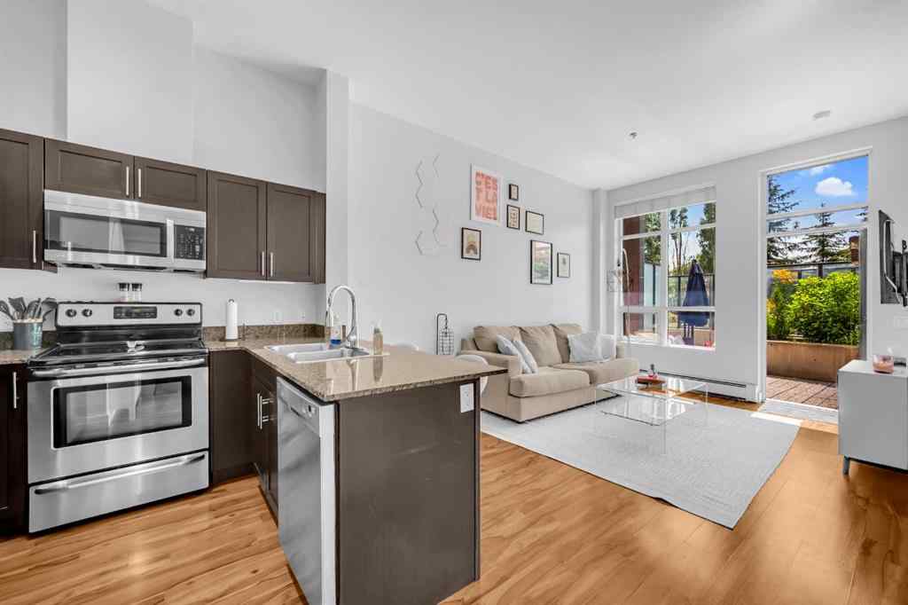 MLS® A2247881 - Unit #122 955 McPherson Road NE in Bridgeland/Riverside Calgary, Residential