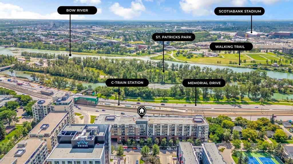 MLS® A2247881 - Unit #122 955 McPherson Road NE in Bridgeland/Riverside Calgary, Residential