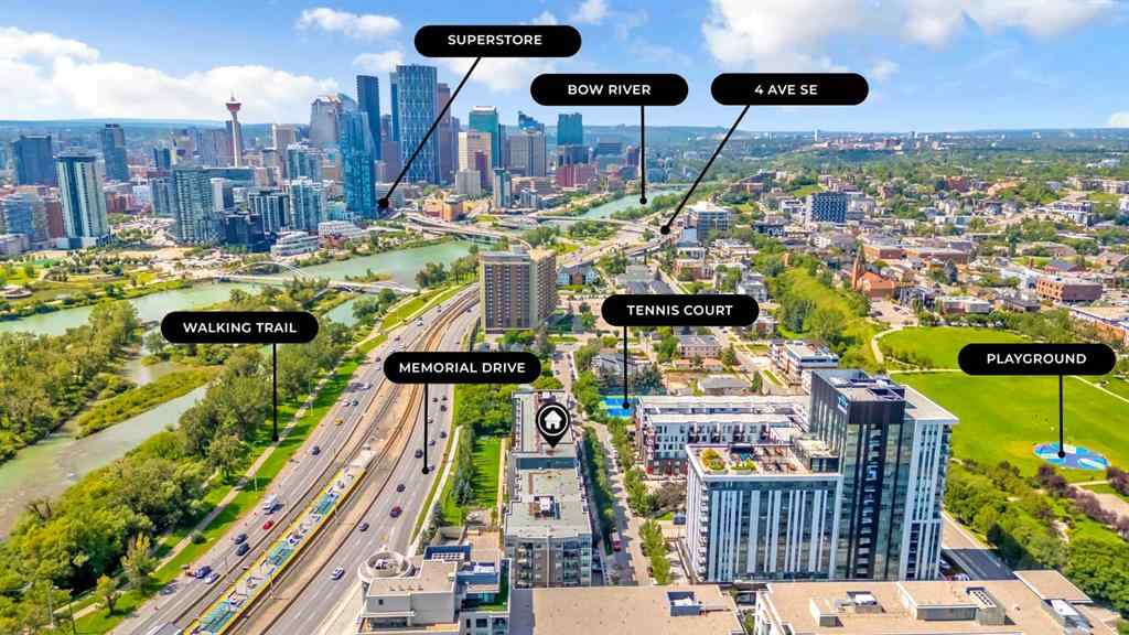 MLS® A2247881 - Unit #122 955 McPherson Road NE in Bridgeland/Riverside Calgary, Residential