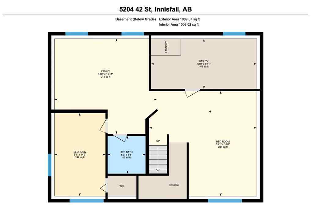 MLS® A2247943 - 5204 42 Street  in Central Innisfail Innisfail, Residential