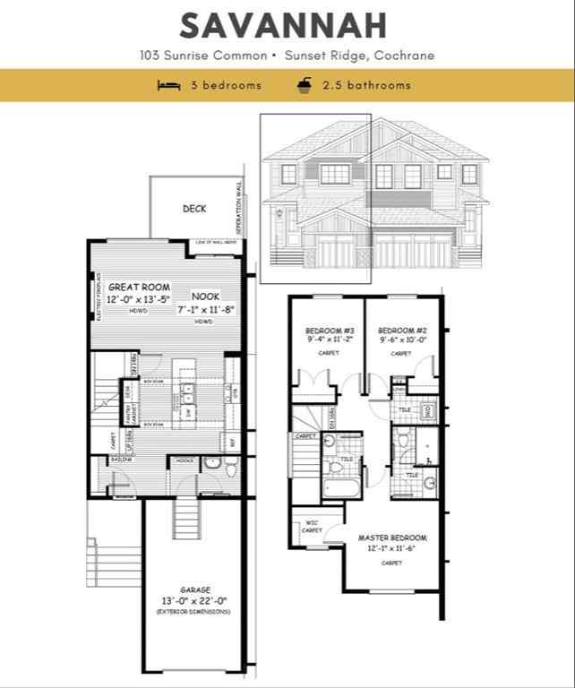 MLS® A2247966 - 103 Sunrise Common  in Sunset Ridge Cochrane, Residential
