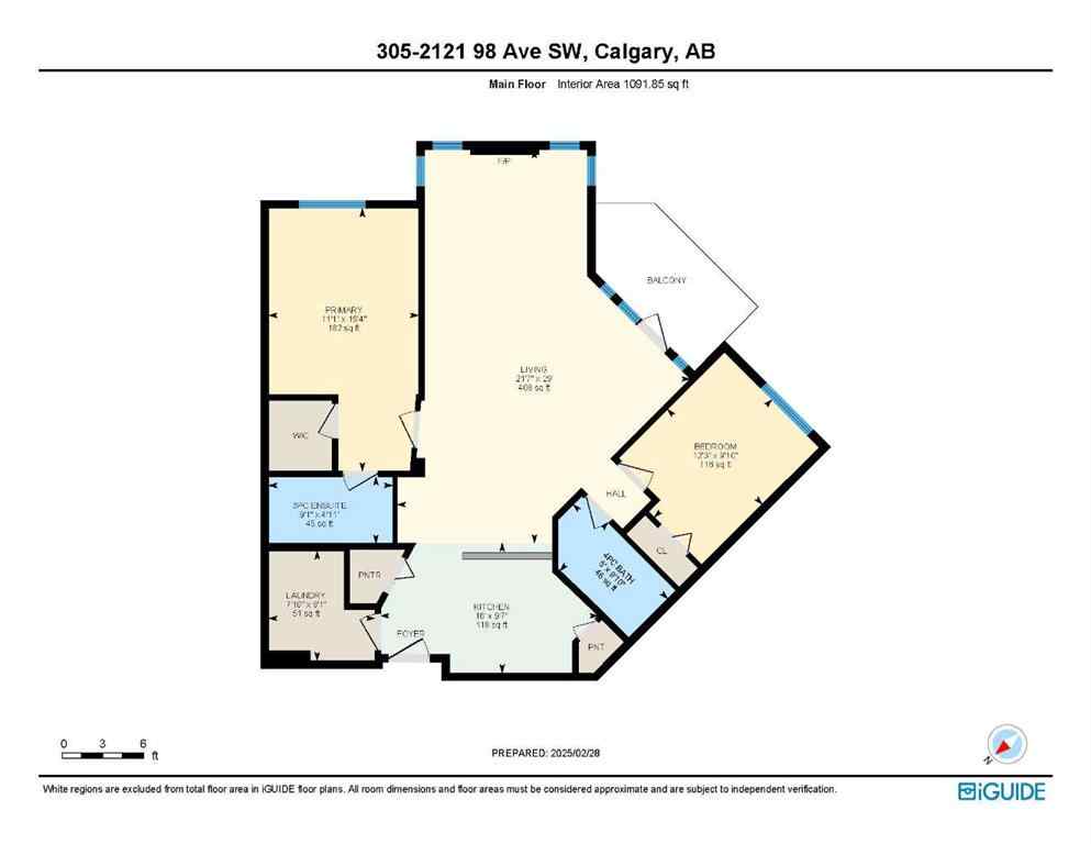 MLS® A2248007 - Unit #305 2121 98 Avenue SW in Palliser Calgary, Residential