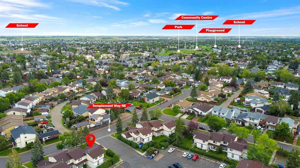 MLS® A2248065 - Unit #8 75 Templemont Way NE in Temple Calgary, Residential