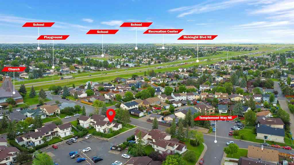 MLS® A2248065 - Unit #8 75 Templemont Way NE in Temple Calgary, Residential