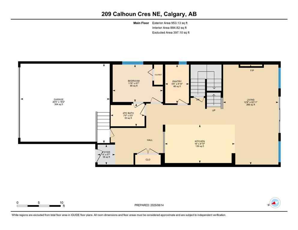 MLS® A2248116 - 209 Calhoun Crescent NE in Livingston Calgary, Residential