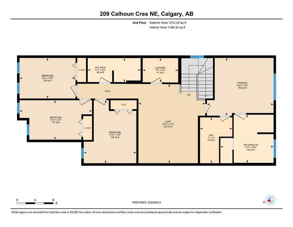 MLS® A2248116 - 209 Calhoun Crescent NE in Livingston Calgary, Residential