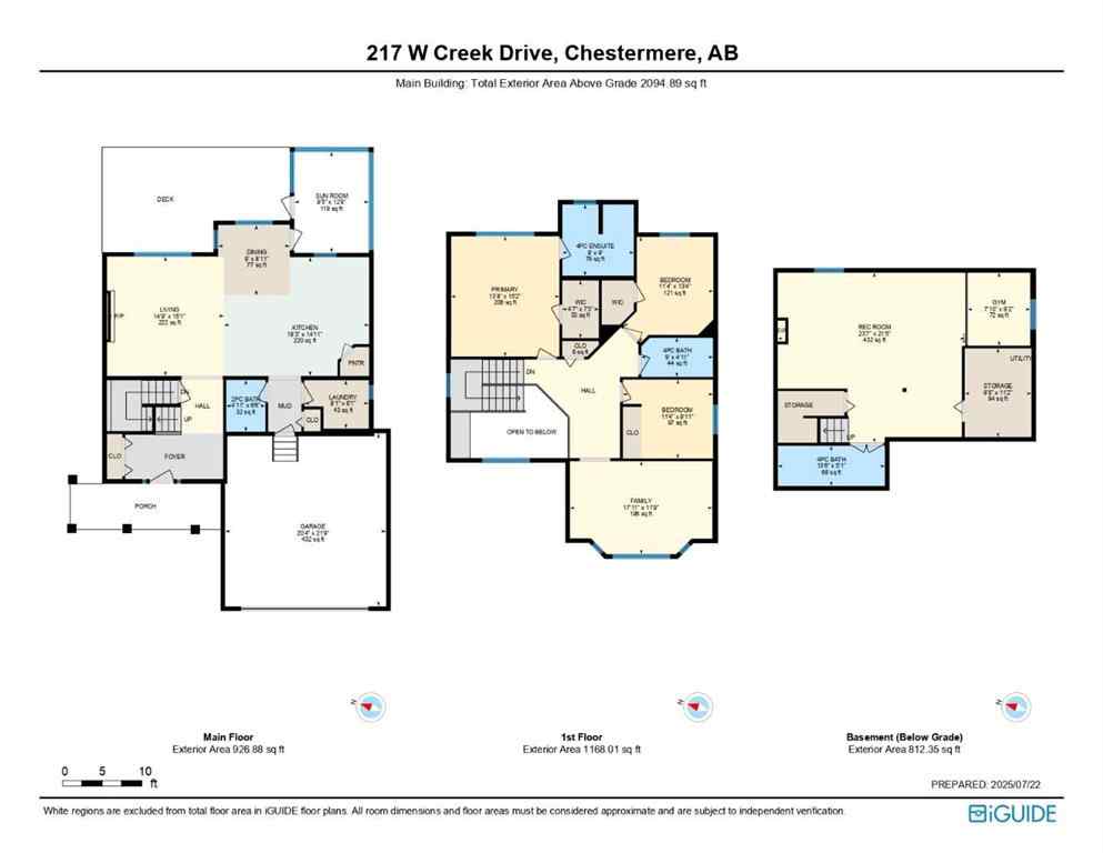 MLS® A2248179 - 217 West Creek Drive  in West Creek Chestermere, Residential