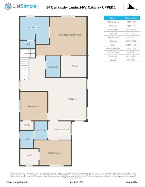 MLS® A2248208 - 34 Carringsby Landing NW in Carrington Calgary, Residential
