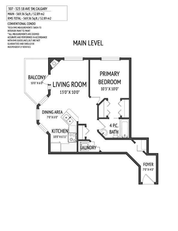 MLS® A2248291 - Unit #307 323 18 Avenue SW in Mission Calgary, Residential