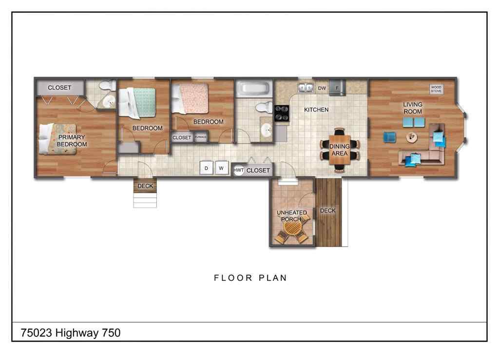 MLS® A2248294 - 75023 Highway 750   in NONE High Prairie, Residential