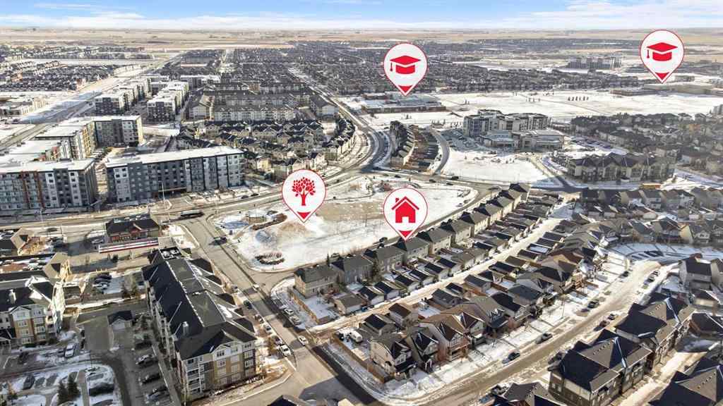 MLS® A2248302 - 65 Skyview Springs Common NE in Skyview Ranch Calgary, Residential