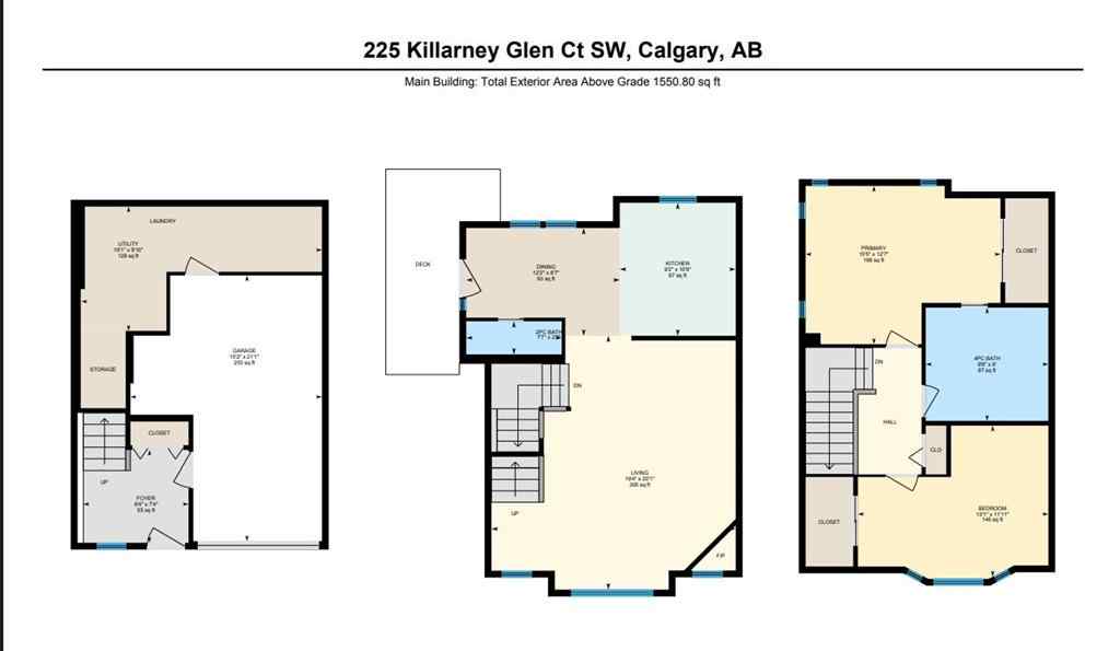 MLS® A2248303 - 225 Killarney Glen Court SW in Killarney/Glengarry Calgary, Residential