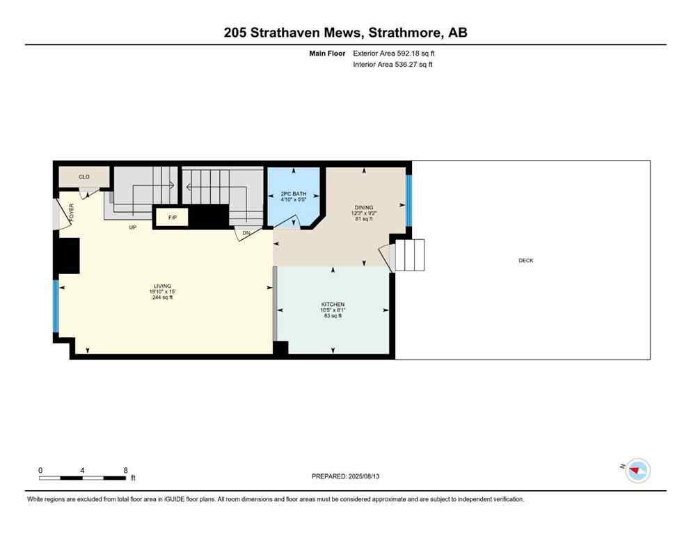 MLS® A2248377 - 205 Strathaven Mews  in Strathaven Strathmore, Residential